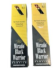 23 Mirado Black Warrior HB No 2.5 Pencils Vintage NEW Premium Cedar USA Made picture