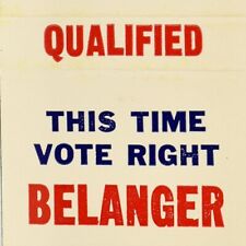 1970s E.J. Belanger School Director Commissioner Board Political Election Voting picture