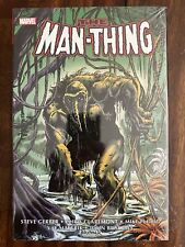 Man-Thing Omnibus Brunner DM Variant New Printing Marvel Hardcover New Sealed picture