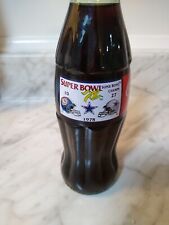 Vtg 1996 Coca Cola 8oz, SUPER BOWL CHAMPS- XII (1978) picture