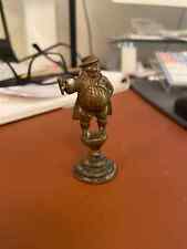Vintage Pipe Tamper Antique Dickens Character Brass 2.25