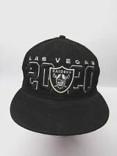 2020 LAS VEGAS RAIDERS New Era POLYESTER Cap ONE SIZE FITS ALL 5950 NFL LICENSED picture