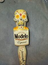 Rare New in box Modelo Especial Sugar Skull Beer Tap Handle 10