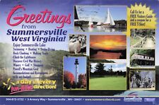 Postcard Greetings from Summersville West Virginia picture