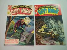 Echoes Of The Spirit World Ghost Manor #1 And #8 Comics Rare 1968-69  picture