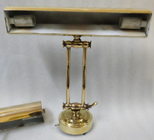 Original Brass passenger table study&up on painting Wall Light (set of 2 pc) picture