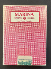 Vintage Marina Casino Playing Cards - Las Vegas - Paulson Red picture