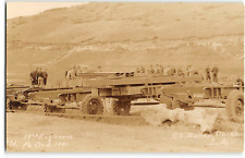RPPC 19th Engineers FORT ORD, CA Military Bailey Photo 1941 Vintage Postcard picture