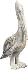 Resin Pelican with Distressed White Finish picture