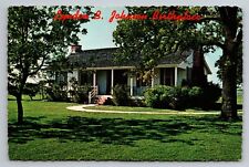 Lyndon Baines Johnson Birthplace Johnson City Texas Vintage Unposted Postcard picture