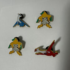 Pokemon Latios + Latias + Jirachi x2 Collector Official Pin Set New picture