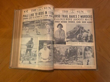 Philadelphia Illustrated Sun July 1-31 1927 Byrd Jigsaw Murders , Saw , Dempsey picture