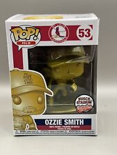Ozzie Smith Funko Pop Gold Version St. Louis Cardinals New In Box picture