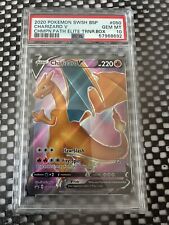 Charizard V - SWSH050 - PSA 10 - Champions Path - ETB Promo  - Pokemon Card - #2 picture