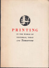 Gutenberg 500th Anniversary Hartford CT Celebration booklet 1940 picture