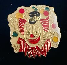 Bozo the Clown Brooch Lapel Pin~Vintage~Cloisonne~Cartoon~NOS-RARE EARLY Detail picture
