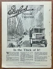 1918 GARFORD MOTOR TRUCKS Magazine Print Ad Lima OH Road Builder Automotive picture