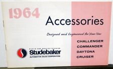 1964 Studebaker Accessories Challenger Commander Daytona Cruiser Orig Brochure picture