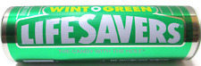 Lifesavers Round TIn Can with Lid Mints Wint O Green Candy with the Hole 7