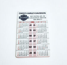 Original 1995 Chick's Harley-Davidson Pocket Calendar - Great Collectible picture