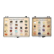 Rock Collection Natural Rocks and Minerals Education Set Educational picture