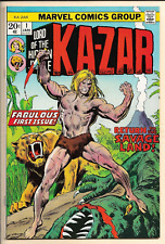 Ka-Zar #1 VF (1974) 1st meeting Shanna and Ka-Zar Savage Land. John Buscema picture
