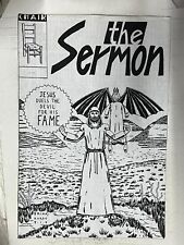 Fame Chair Comics The Sermon : Jesus duels the Devil Brian Korsu RARE Comic Book picture