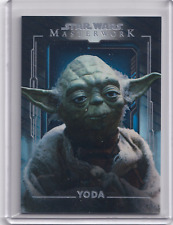 Yoda 2020 Topps Star Wars Masterworks Base #55 picture