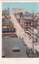 Early 1900's Street Scene-California Street Hill-SAN FRANCISCO, California picture