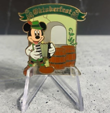 Limited Edition Official Disney Pin - Mickey Playing Accordion- Oktoberfest 2007 picture