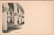 Vintage 1900s TOLEDO Spain Postcard SANTA MARIA LA BLANCA Jewish Synagogue picture