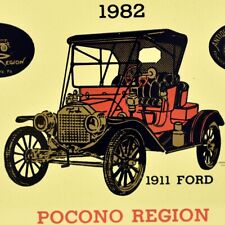 1982 Antique Auto Club Car Show Pocono Region AACA 1911 Ford Stroudsburg PA picture