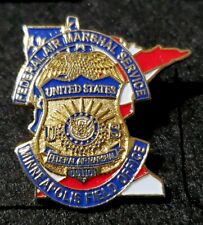RARE Obsolete US Federal Air Marshal Minneapolis Field Office 9-11 Pin FAM 1.12