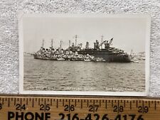1940s 1950s Destroyer Tender San Diego California USS Dixie Military Ship picture