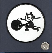 VF-3 TOMCATTERS Felix The Cat WW2 US Navy F3F F6F Grumman Fighter Squadron Patch picture