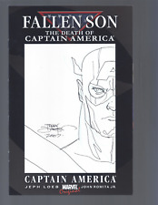 Fallen Son Death of Captain America #1 Blank Sketch Terry Dodson Original Art picture