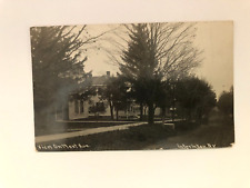 Interlaken, NY, West Avenue Residences,  Real Photo Postcard, c1908 #1328 picture