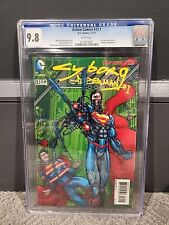 ACTION COMICS 23.1 CYBORG SUPERMAN #1 CGC 9.8 - 3-D LENTICULAR COVER - SOLD OUT  picture