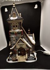 Dept 56 Dickens Village St Stephen’s Church Victorian Christmas picture