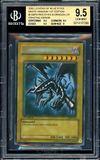 Yugioh Wavy Faded Red Eyes Black Dragon 1. Edition LOB BGS9.5 Graded NA-English picture
