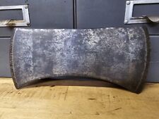 VINTAGE UNMARKED DOUBLE BIT AXE HEAD picture