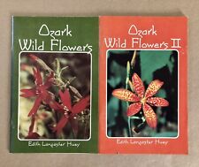 2 LOT: Ozark Wild Flowers I & II, by Edith Lancaster Huey (1977, PB) Very Good picture