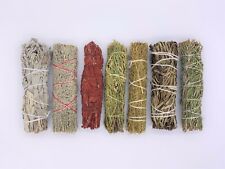 7X Sage Smudge Stick Kit: White, Blue, Dragons Blood, Cedar, Rosemary, Desert picture