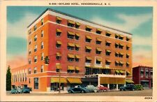 Skyland Hotel Hendersonville North Carolina NC Linen Postcard L66 picture