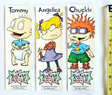 VINTAGE 1998 THE RUGRATS MOVIE PROMO BOOKMARKS SET - NICKELODEON TV SERIES TOMMY picture
