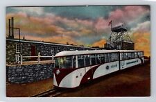 Pikes Peak CO-Colorado, Streamline Cog Train Vintage c1958 Souvenir Postcard picture