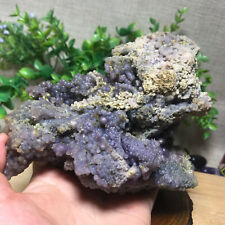 1108g Natural violet chalcedony grape agate crystal specimen Indonesia 31 picture