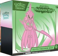 Scarlet & Violet Paradox Rift Elite Trainer Box Pokemon TCG Iron Valiant Trading picture