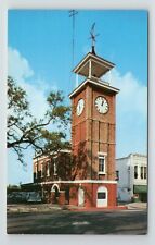 Old Market Town Hall Georgetown SC Chamber Commerce Police VTG Postcard picture