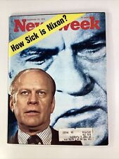 Newsweek Magazine 1974 Rare Ads Nixon Ford Ali Chile Scientology ATL Ebony Beam picture